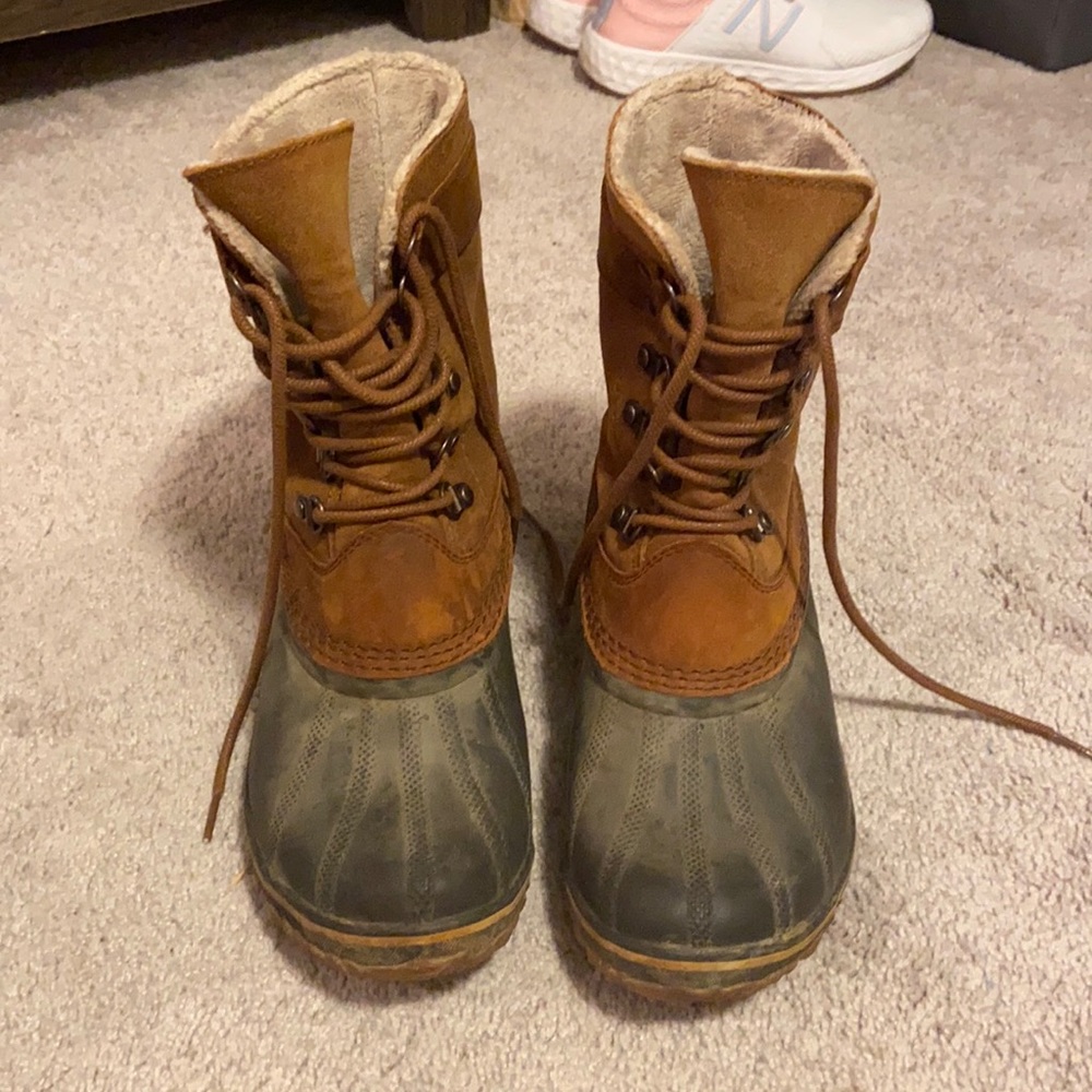 Sorel duck boots. EUC. Size 10